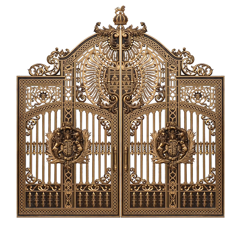 Cổng nhôm đúc mẫu C-11